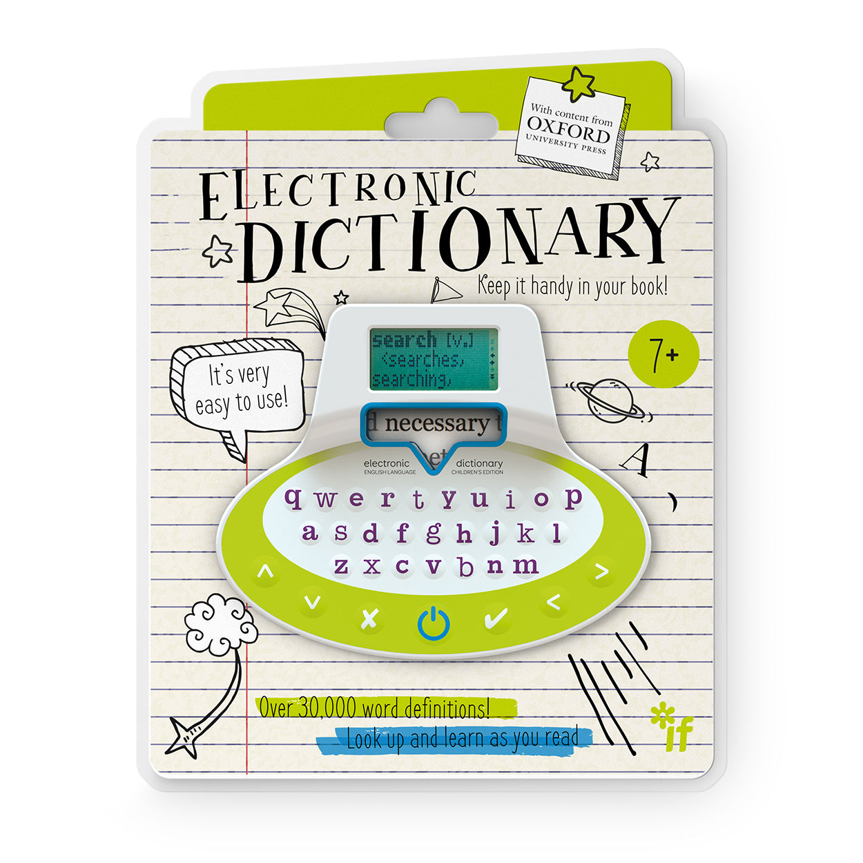 Image of Children's Electronic Dictionary Bookmark in packaging