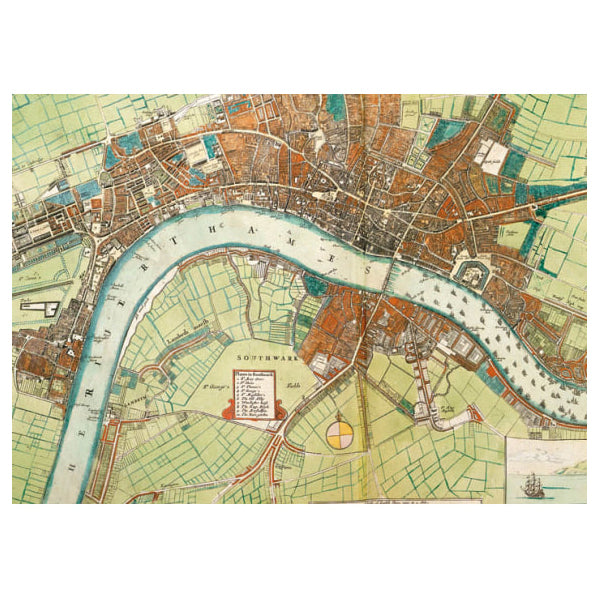 Map of London Card