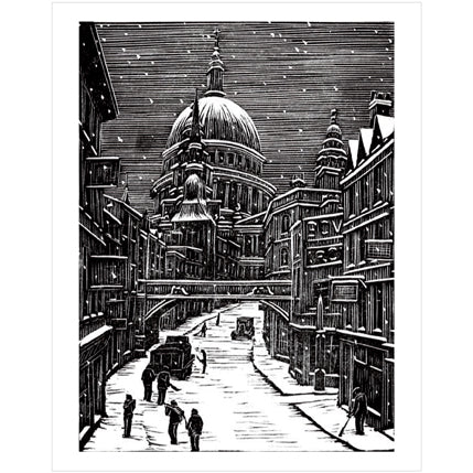 London Snow Christmas Cards 5 Pack