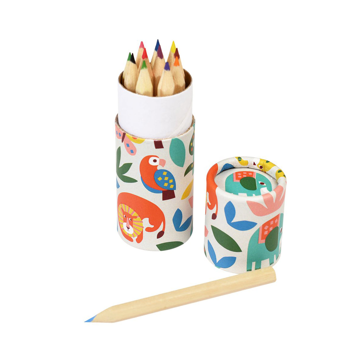 Wild Wonders Colouring Pencils in a Tube