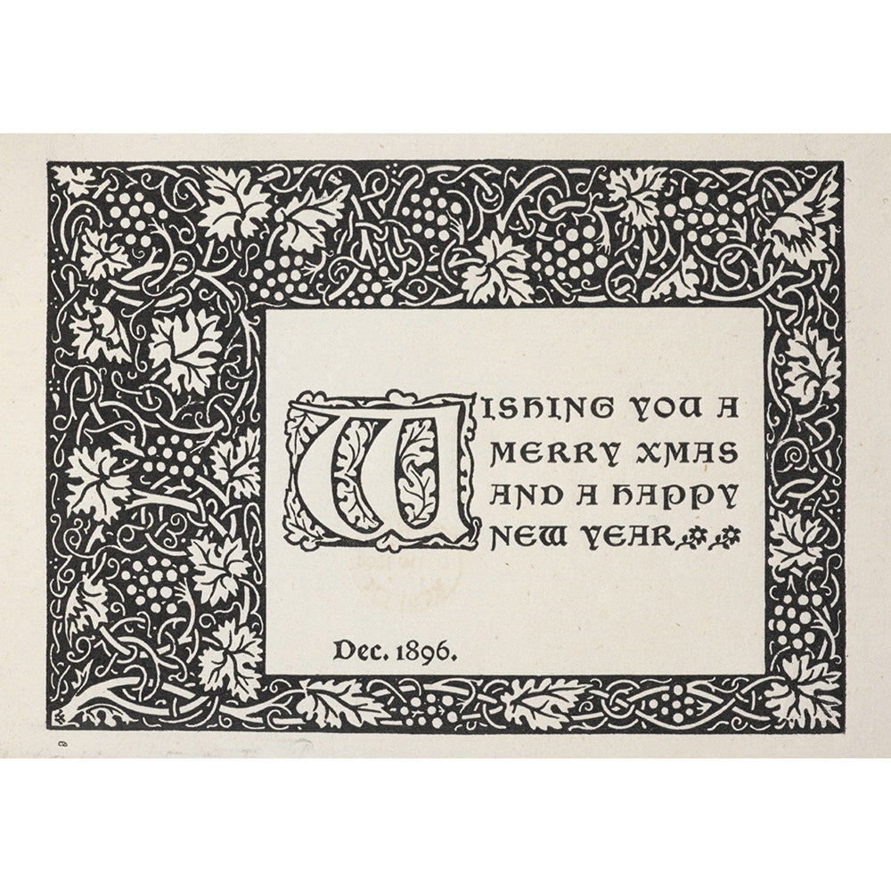 William Morris Christmas Greeting Card