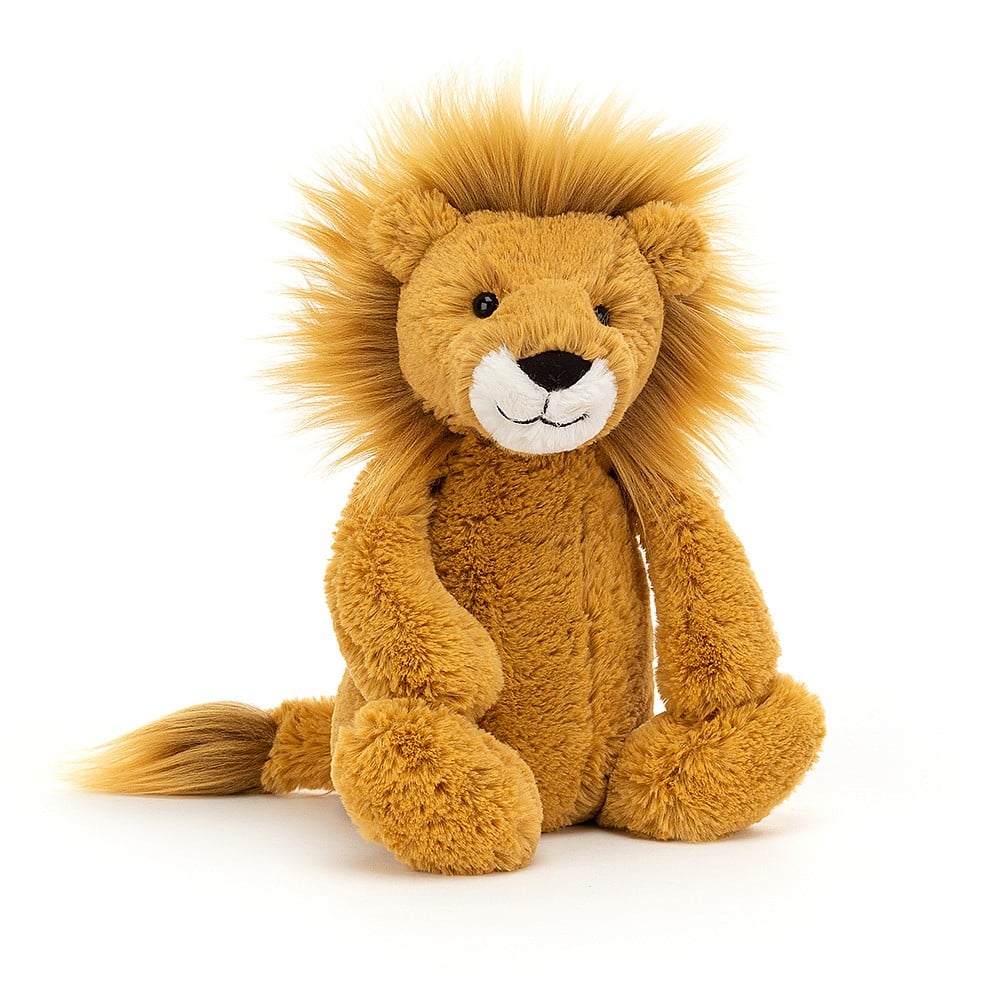 Image of Bashful Lion Plush Toy