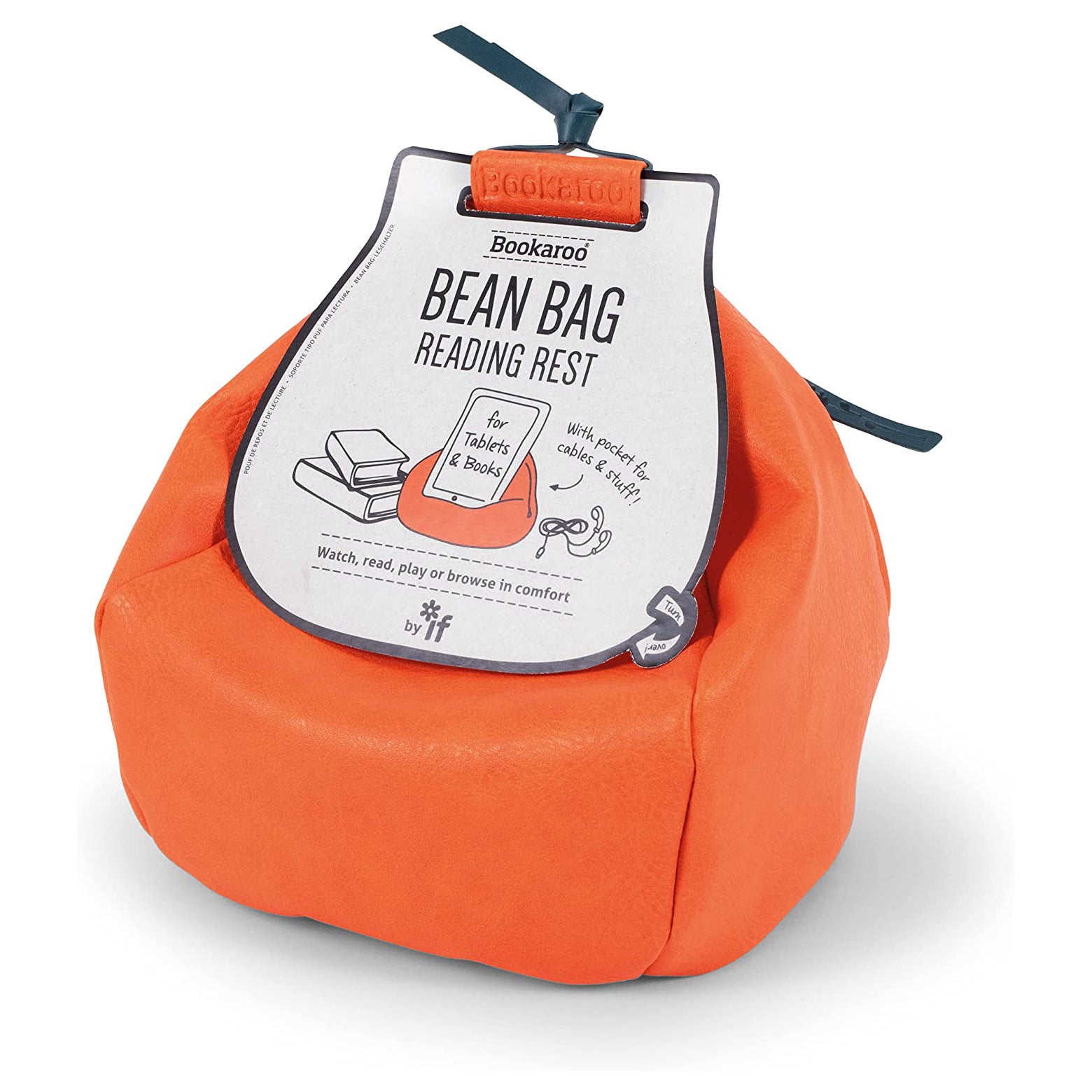 Orange Bean Bag