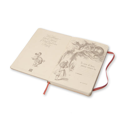 Alice in Wonderland Notebook Inside Cover