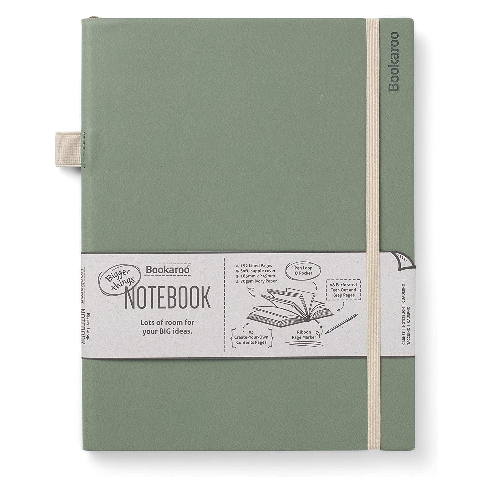 Fern Bookaroo Bigger Things Notebook