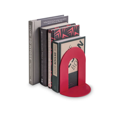 Image of Red Pop Up Book End out of packaging