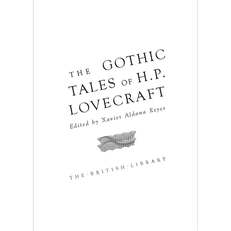 The Gothic Tales of H.P. Lovecraft Hardback Cover