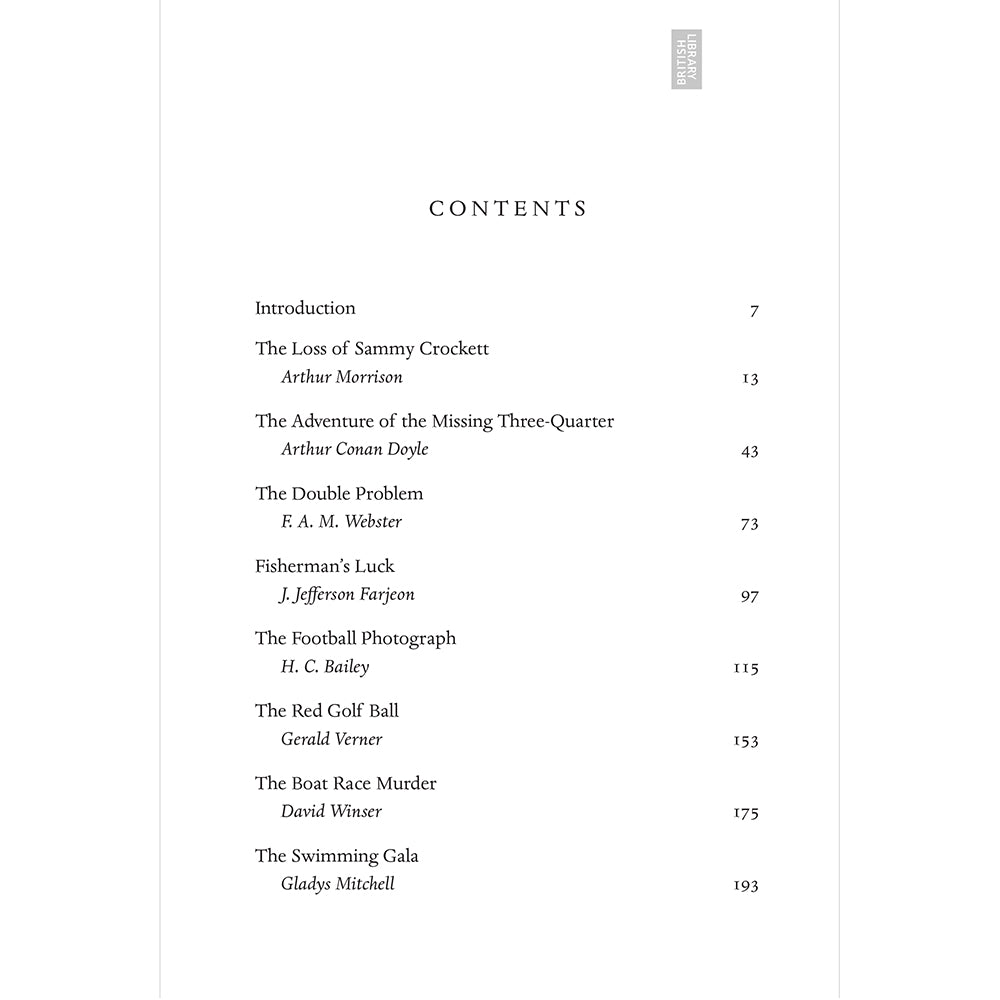 Settling Scores: Sporting Mysteries Contents 1