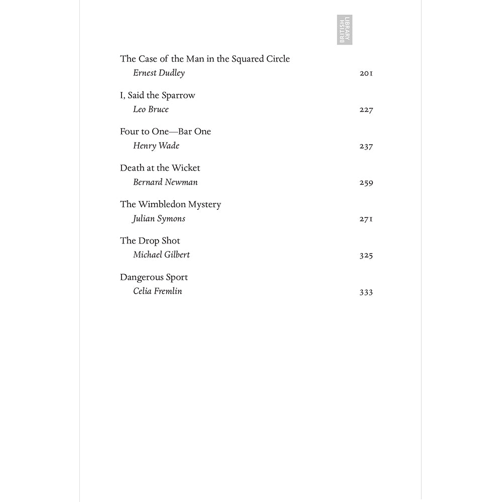Settling Scores: Sporting Mysteries Contents 2