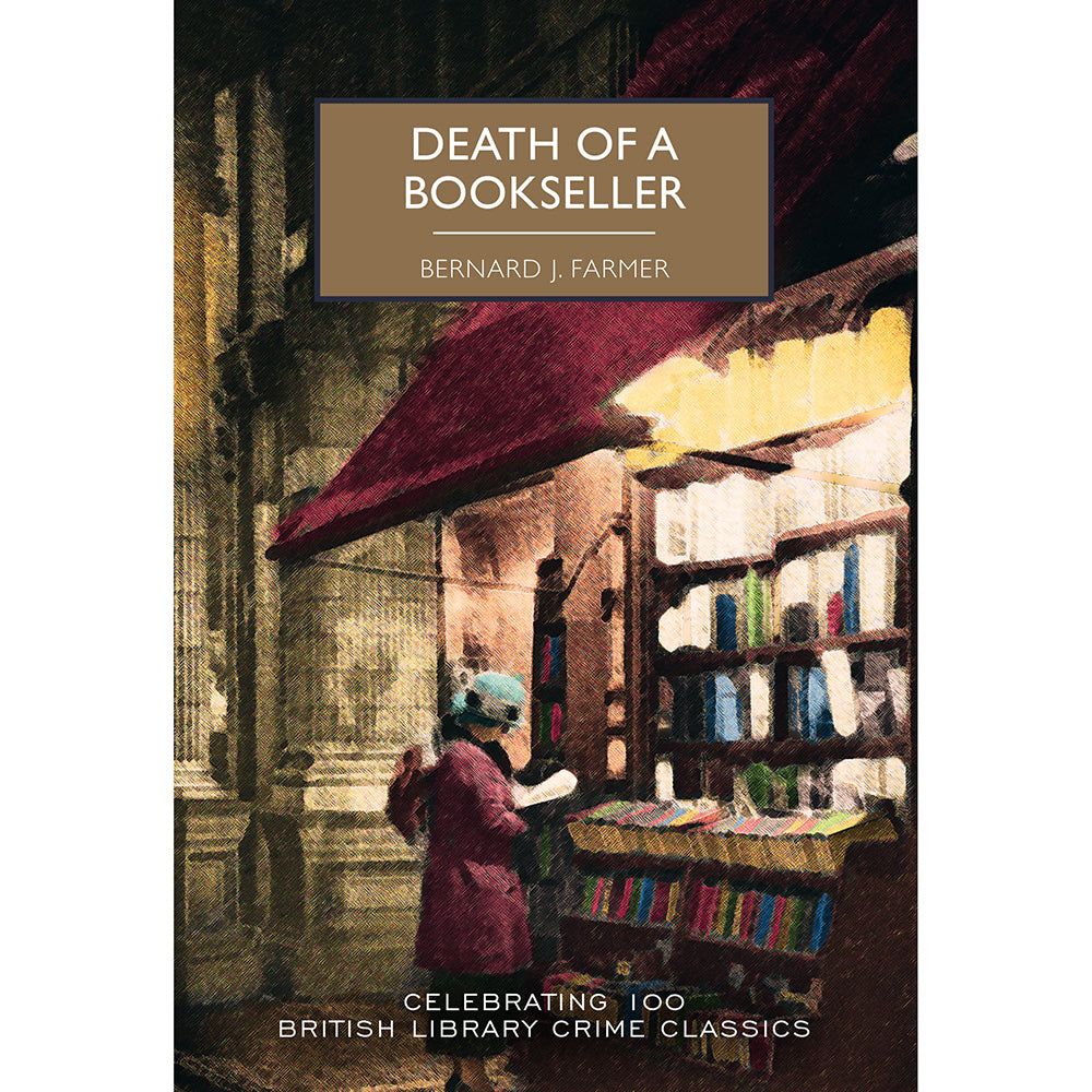 Death of a Bookseller cover - British Library Crime Classics
