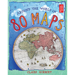 Around the World in 80 Maps Hardcover Children's Book