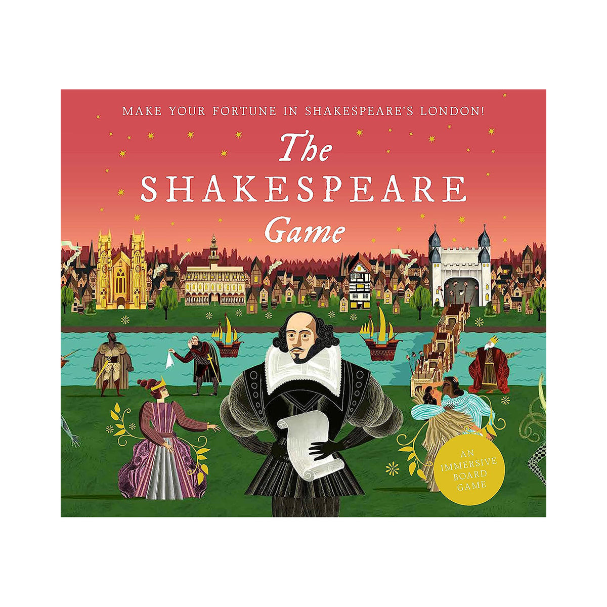 Image of The Shakespeare Game box