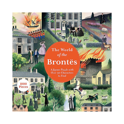 image of World Of The Brontes 1000 Piece Jigsaw Puzzle box