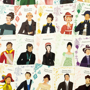 Example of Matchmaking: The Jane Austen Memory Game cards