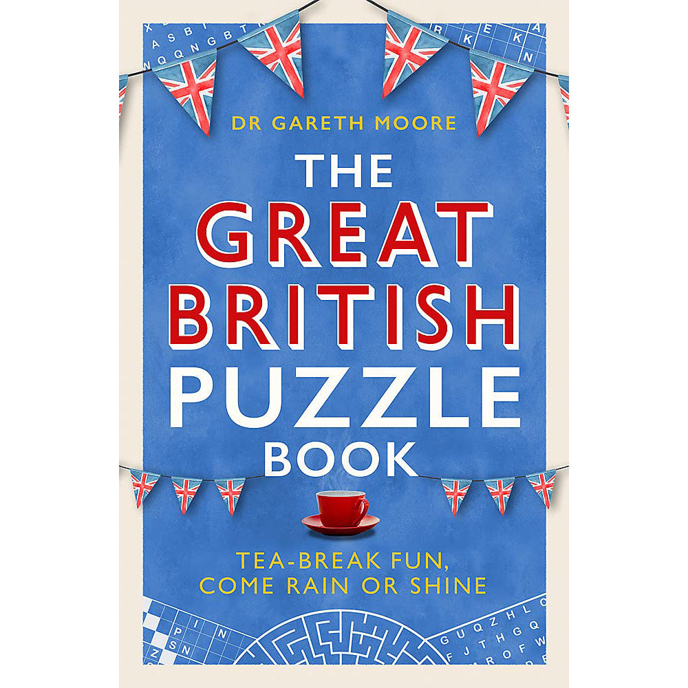Cover of The Great British Puzzle Book: Tea-break fun, come rain or shine (Paperback)