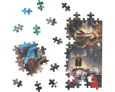 Detail from The World of Dracula 1000 Piece Jigsaw Puzzle