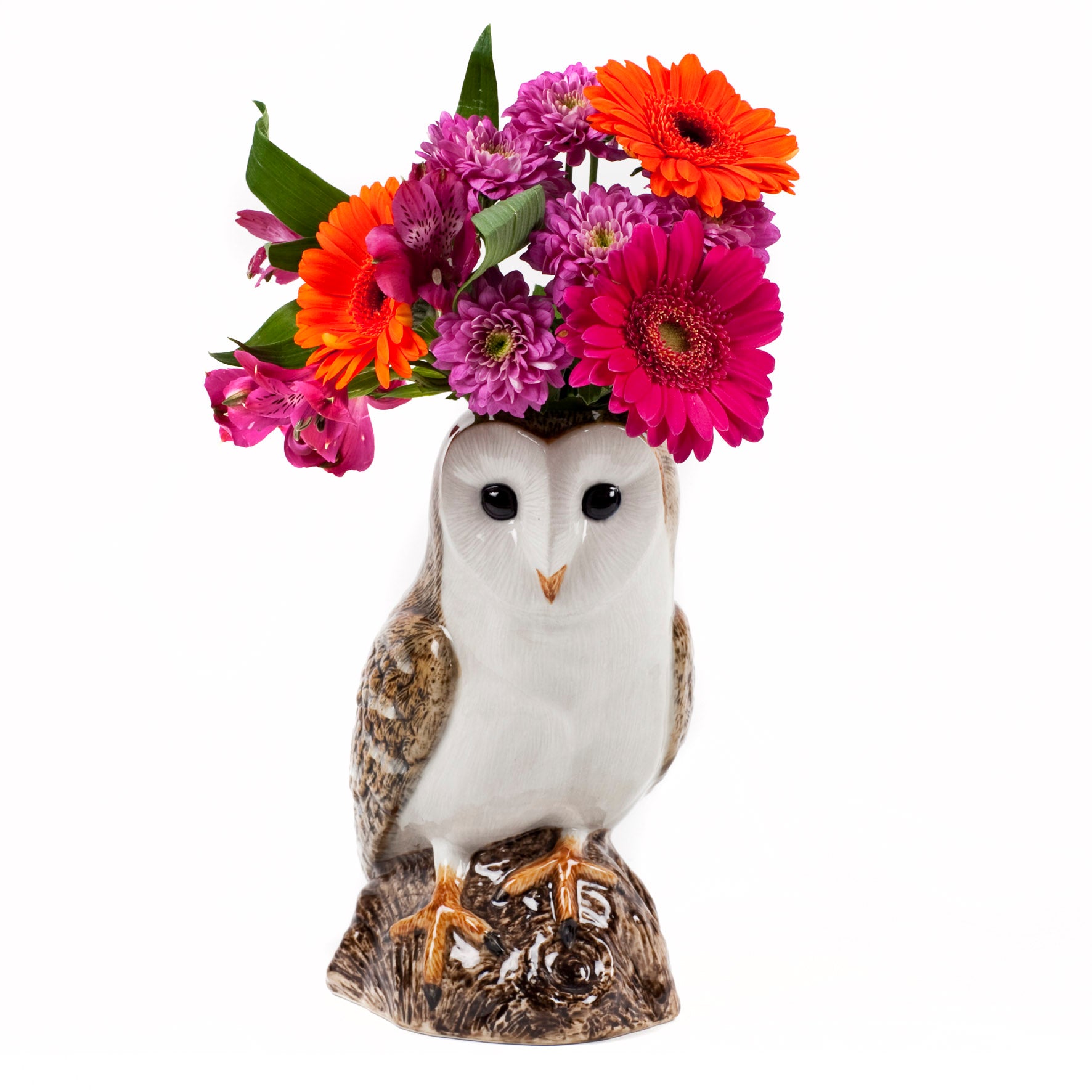 Image of Barn Owl Ceramic Vase