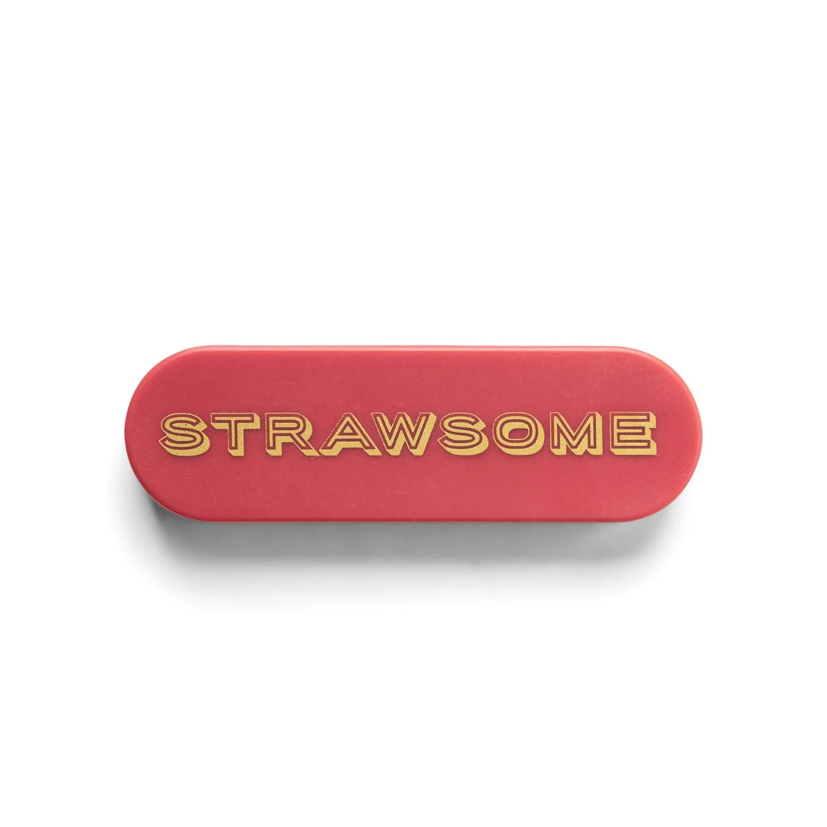 Coral Strawsome Portable Straw