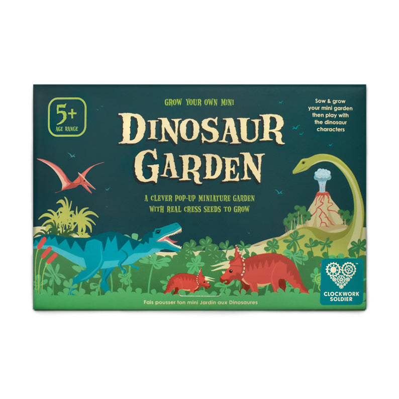 Grow Your Own Mini Dinosaur Garden Packaging
