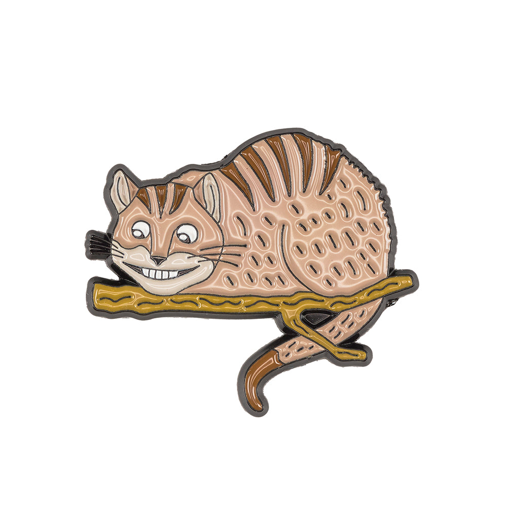 Cheshire Cat Enamel Pin Badge