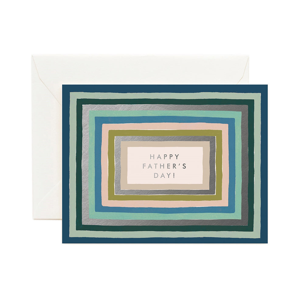 Father's Day Striped Card