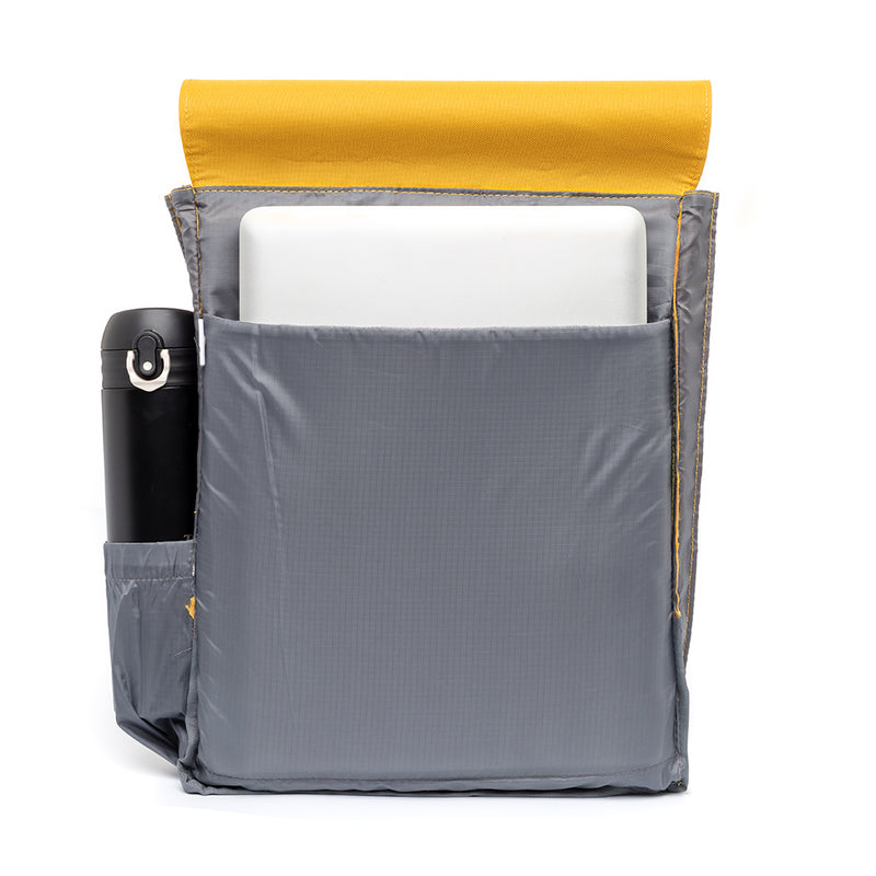 Image of Mustard Handy Mini Backpack from LeFrik Front