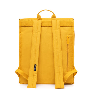 Mustard Handy Mini Backpack from LeFrik reverse