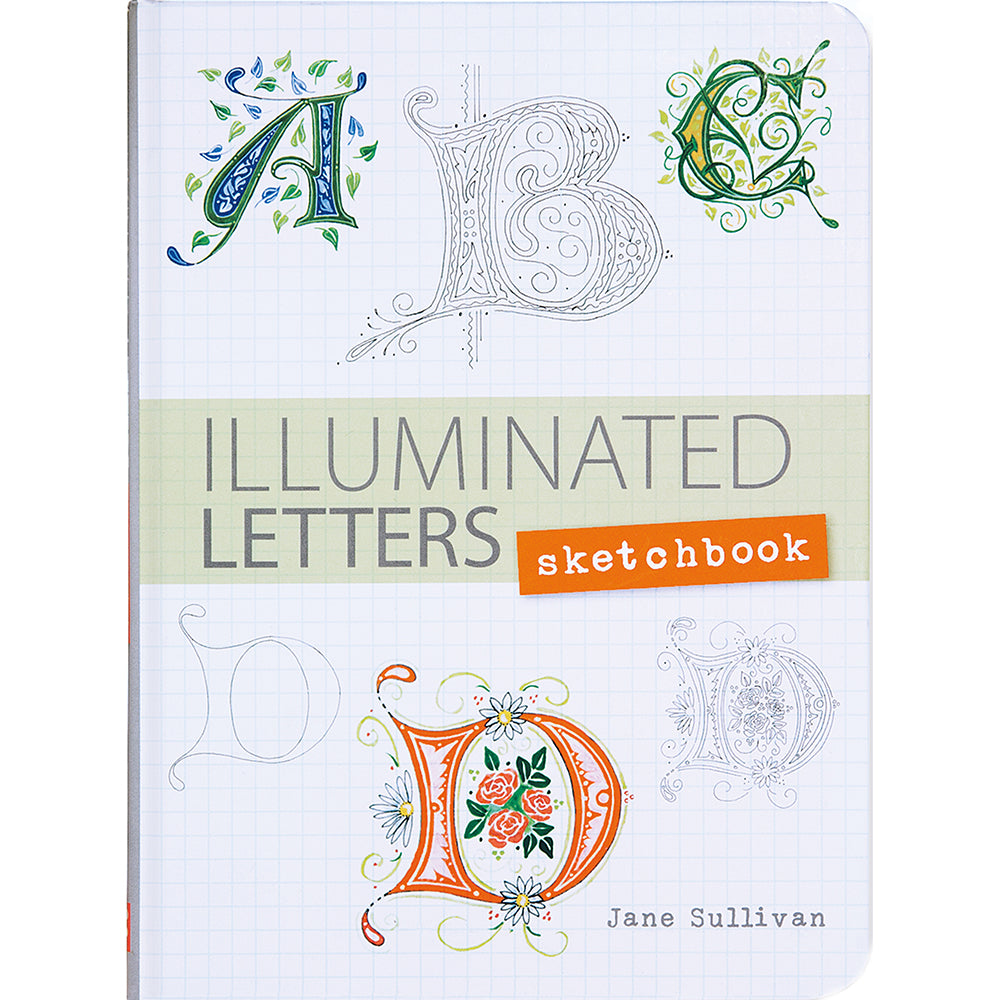 Illuminated Letters Sketchbook Cover