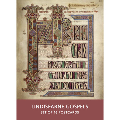 Lindisfarne Gospels Postcard Pack