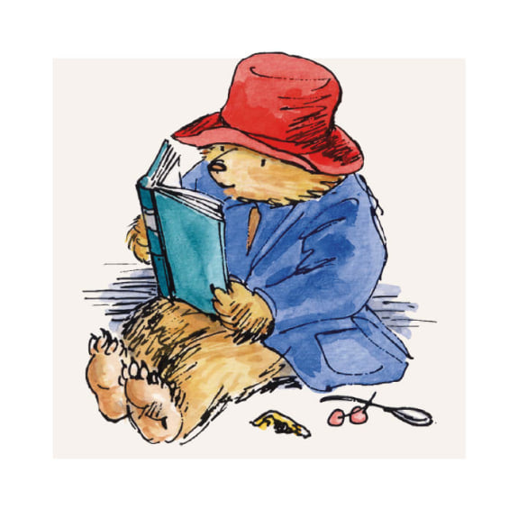 Paddington Bear Reading Card