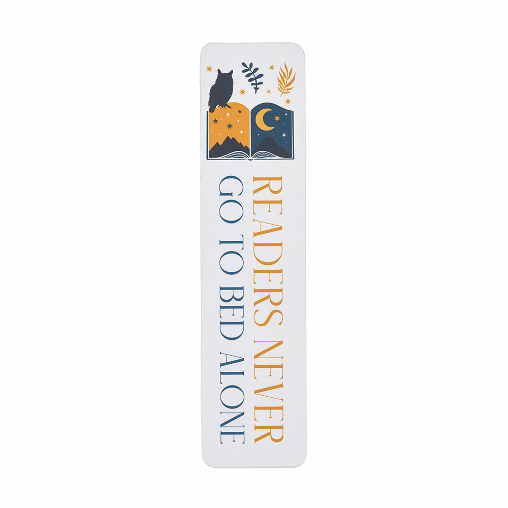Readers Never Go To Bed Alone Bookmark