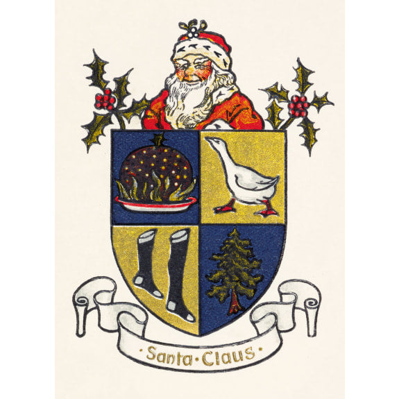 Santa Claus's Coat of Arms Card