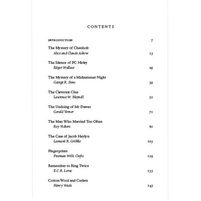 The Long Arm of the Law contents page 1