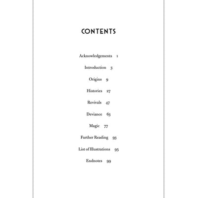 The Philosophy of Tattoos Contents Page
