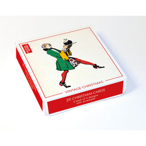 Vintage Christmas Box of 20 Cards