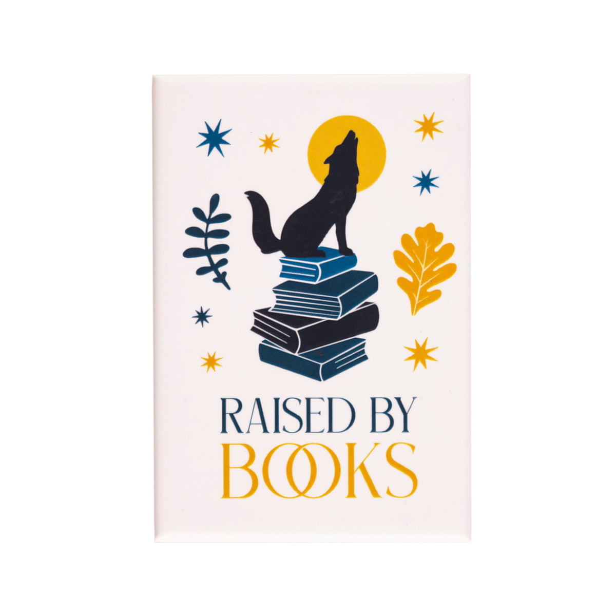 Image of Raised By Books Magnet