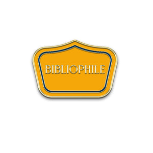 Bibliophile Enamel Pin