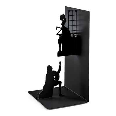 Romeo & Juliet Bookend on white background