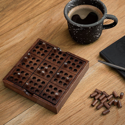 Wooden Sudoku in action