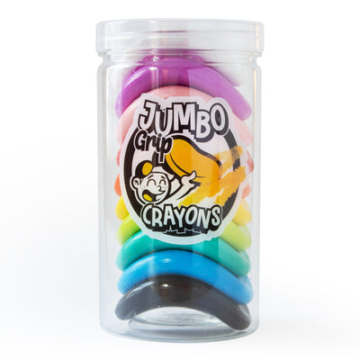 Jumbo Grip Crayons in tub