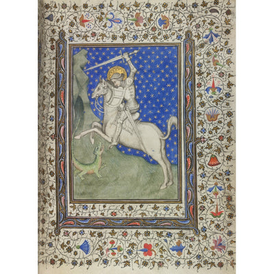 St George and the Dragon print