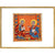 Saint Luke and Saint John the Evangelists print in gold frame