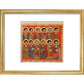The Twelve Apostles print in gold frame