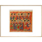 The Twelve Apostles print in natural frame