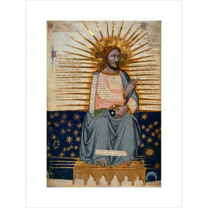 Christ in Heaven print unframed