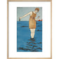 Costume de Bain print in natural frame