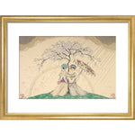 L'Arc-en-Ciel print in gold frame