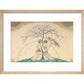 L'Arc-en-Ciel print in natural frame