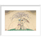 L'Arc-en-Ciel print in white frame