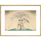 L'Arc-en-Ciel print in gold frame